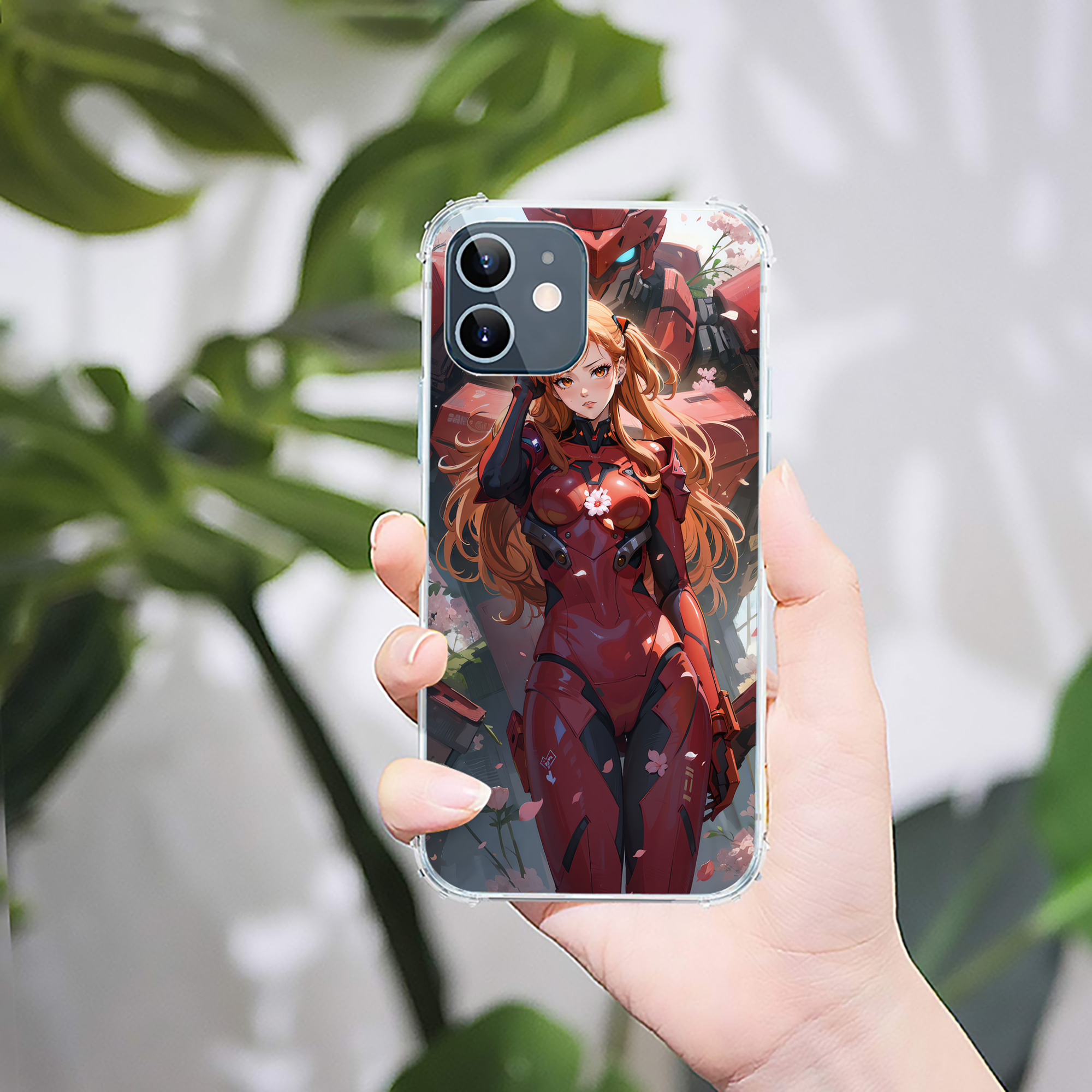 （画像用） EVA 新世紀エヴァンゲリオン 【iPhone 12シリーズ対応】透明スマホケース（クリアソフトケース）